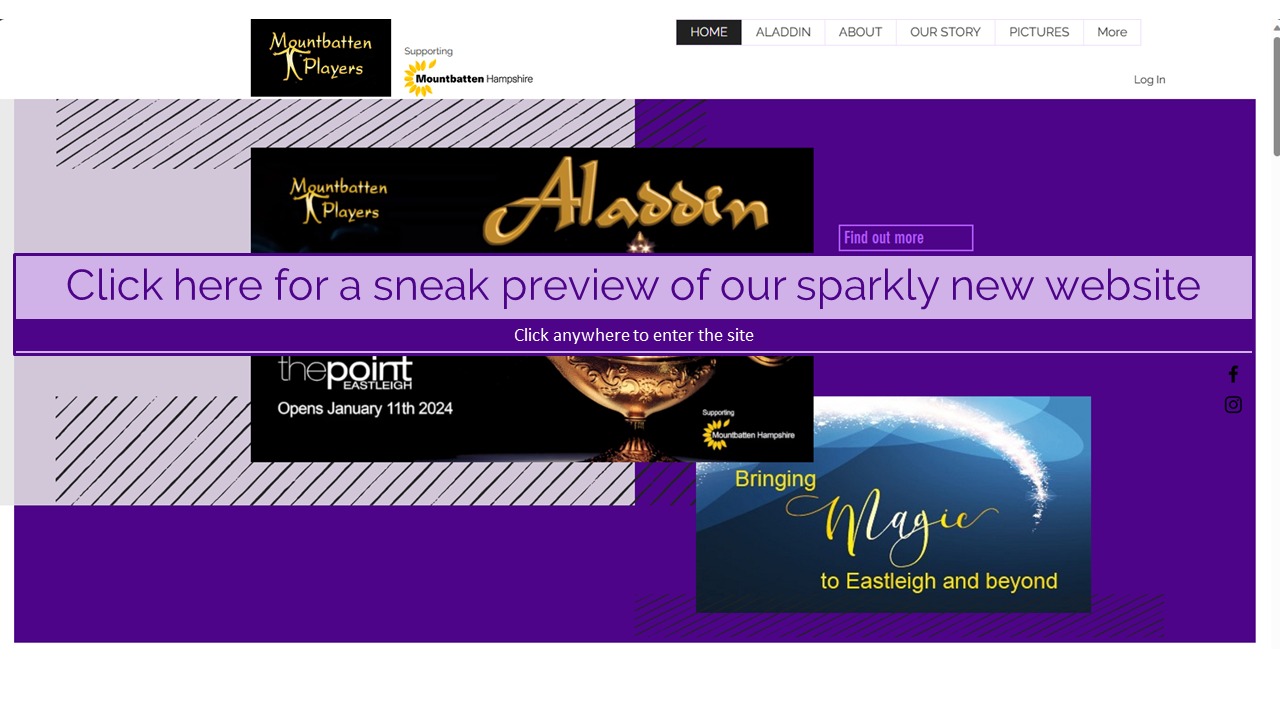 Visit our sparkly new website